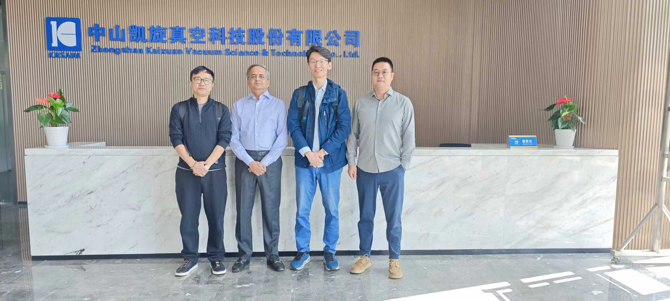BAOAN team visit at a partner facility