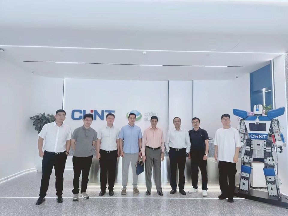 Group photo at a project site
