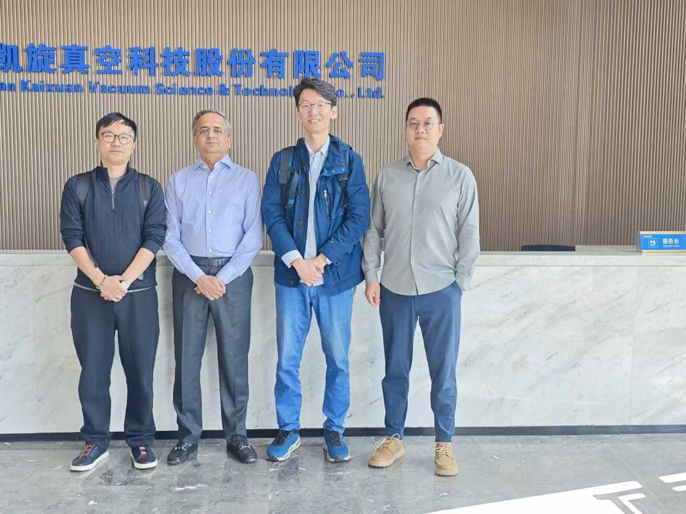 Partner company visit and group photo